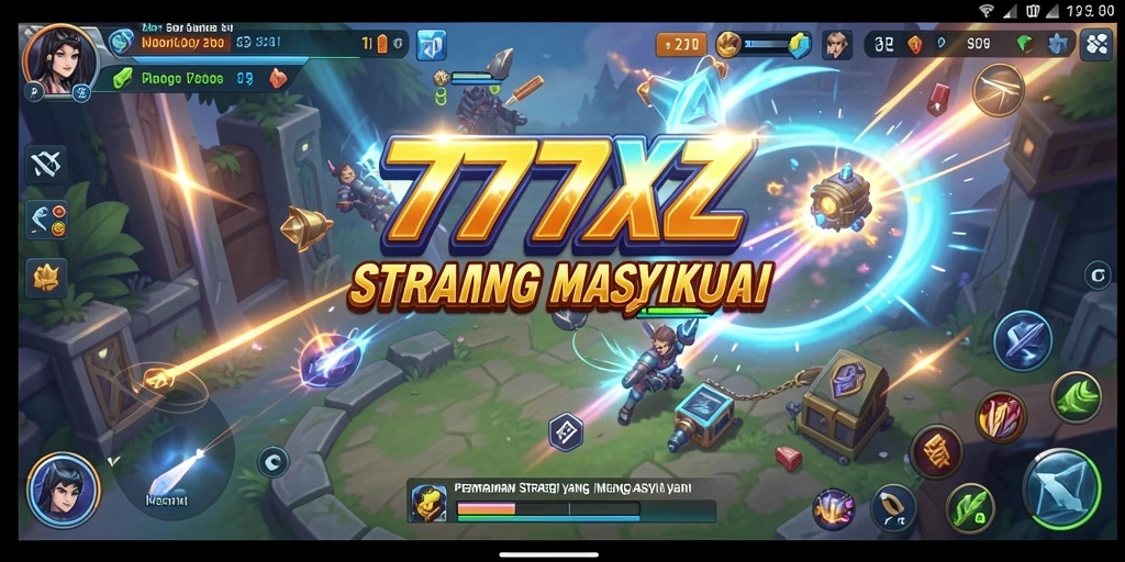 Tampilan screenshot dari gameplay SLG yang menarik di 777ZX.