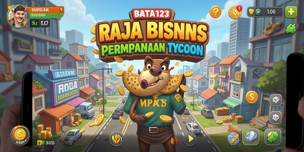 Screenshot menampilkan pemain mengelola bisnis dalam BATA123 dengan strategi cerdas.