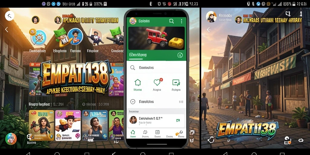 Screenshot EMPATI138 menampilkan antarmuka aplikasi yang ramah pengguna.