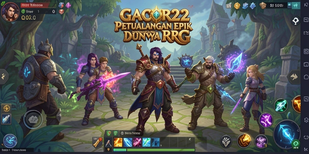 Gameplay epik dalam GACOR22 menampilkan pertarungan mendebarkan.