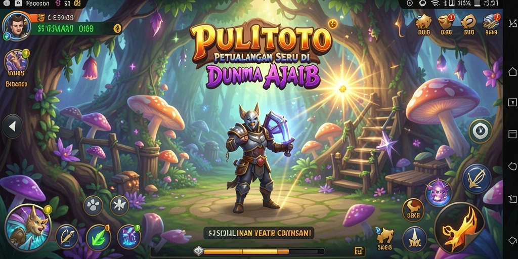 Gameplay PULITOTO yang penuh tantangan dan keajaiban.