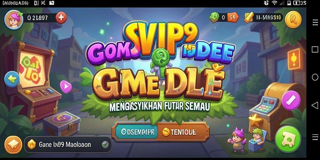 Tampilan gameplay menarik dari SVIP9 dengan mekanisme Idle yang seru.