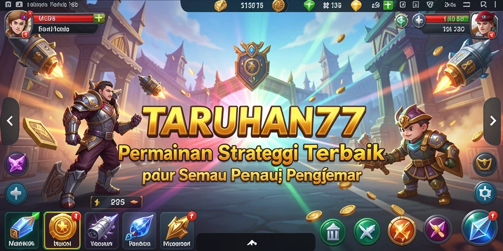 Gameplay seru dan menantang di TARUHAN77.