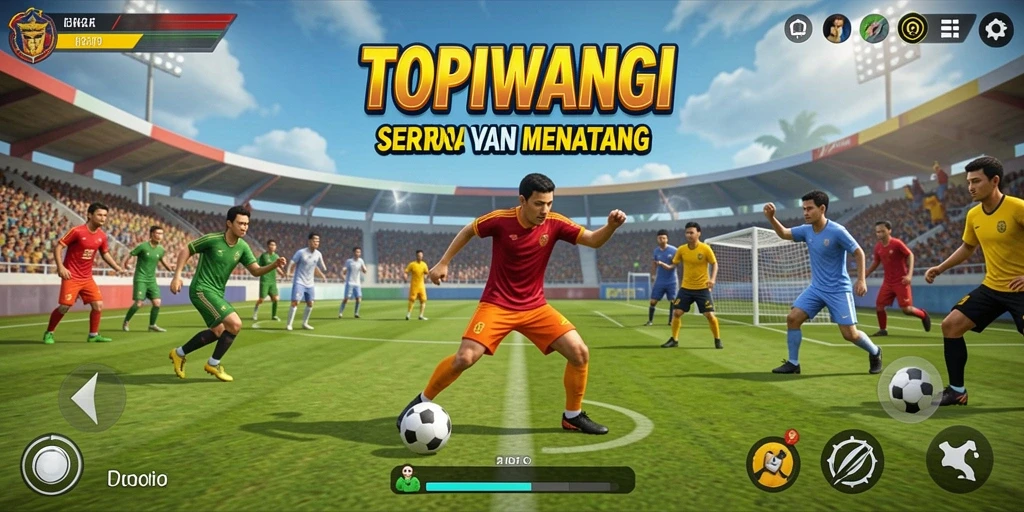 Tangkapan layar utama dari gameplay TOPIWANGI yang seru.