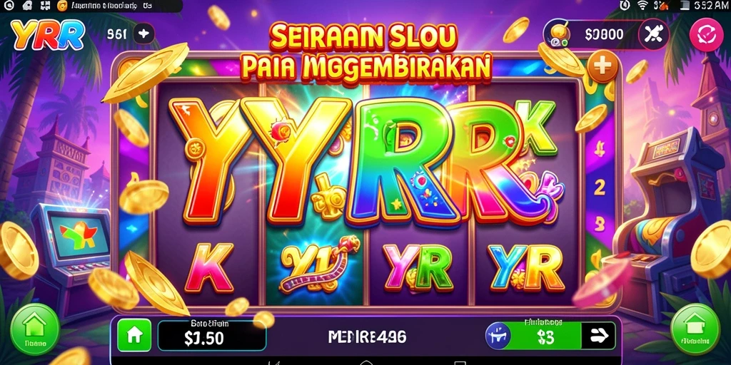 Gameplay seru dan menegangkan di YYRR dengan tema Slot yang menarik.